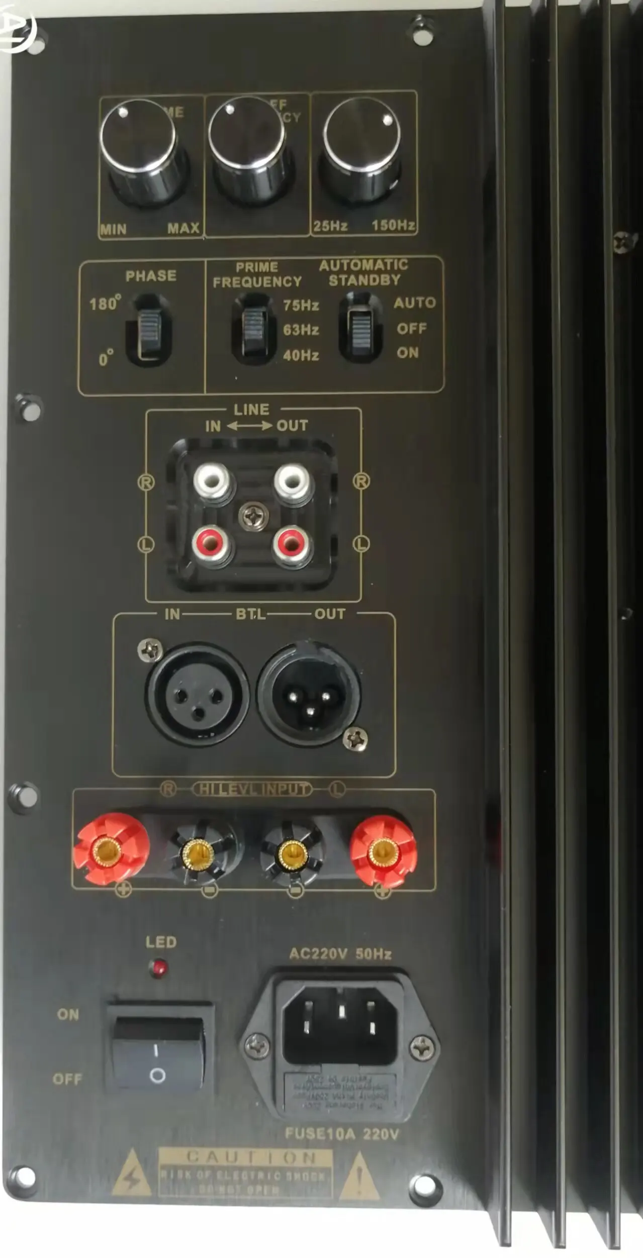 Super power 300W-600Wactive subwoofer amplifier board ,subwoofer power amplifier