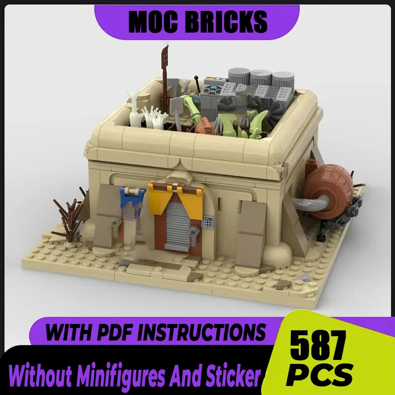 Popular Star Movie Moc Building Tatooine Herbalist's House Model Technology Gift Construstion DIY Assembly Holiday Sets Toys