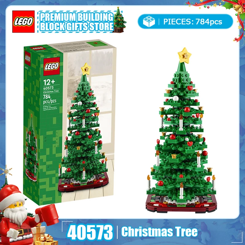 

Lego Building Blocks Festival Series 40573 40611 Creative Christmas Tree Children's Puzzle Building Blocks Toy Christmas Gift