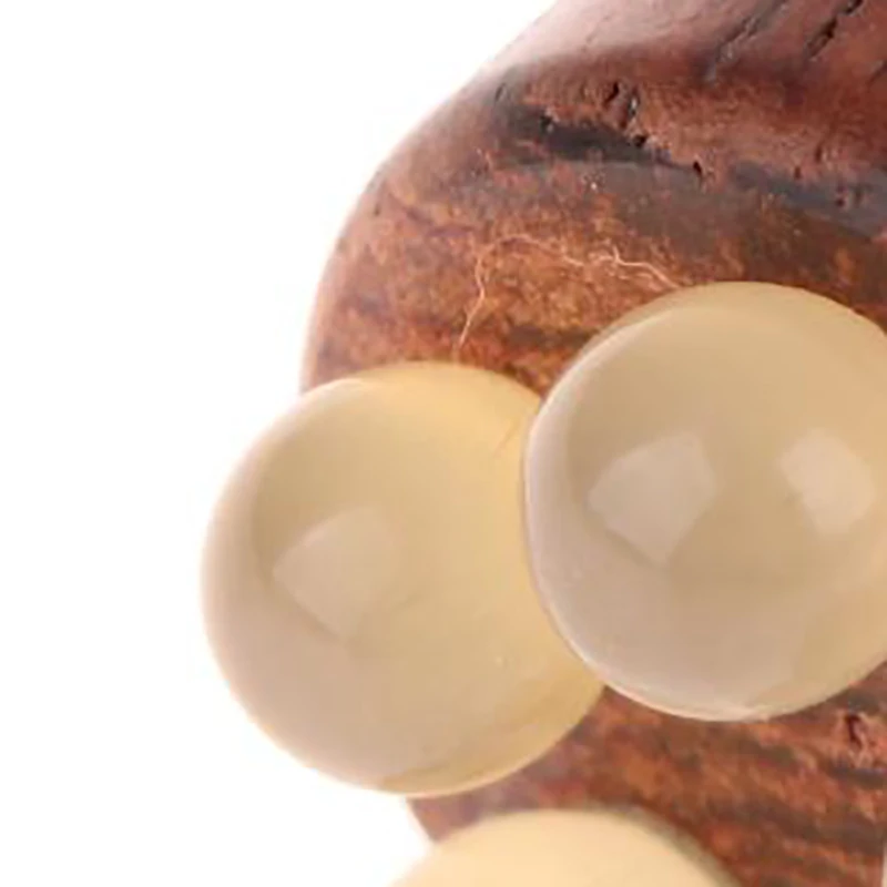 

1Pcs Sandalwood Eye Massage Stick Five Beads Lotus Seedpod Face Massage Tools Gua Sha Face Skin Care Massager Reduce Puffiness