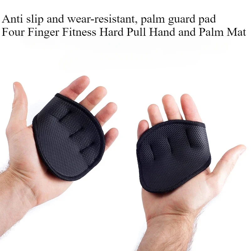 2pcs/set Sports open finger protection anti slip lifting palm protection pad fitness protective equipment Sports Hand Protector