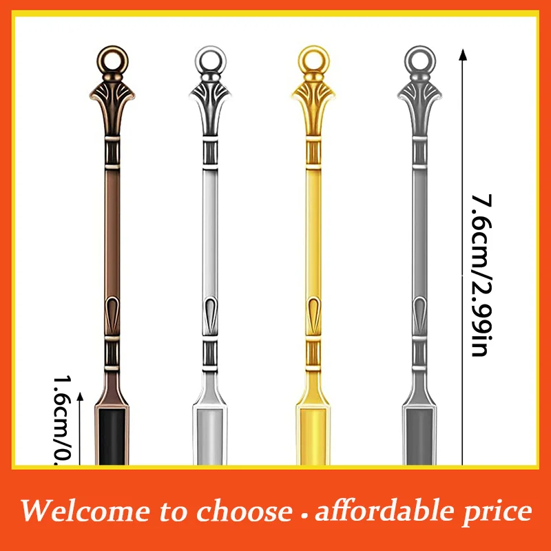 。Metal 78mm Mini Shovel Spoon Medicine Spoon Mini Powder Spoon Kitchen Accessories Micro Debugging Shovel Dessert Salt Teaspoon