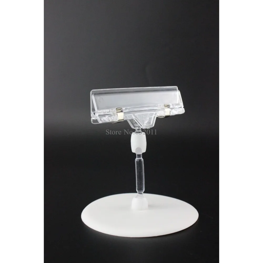 Pop Advertising Tag Clip Office Desk Sign Name Card Clip Price Label Holder Stand Table Top Memo Note Picture Photo Clip