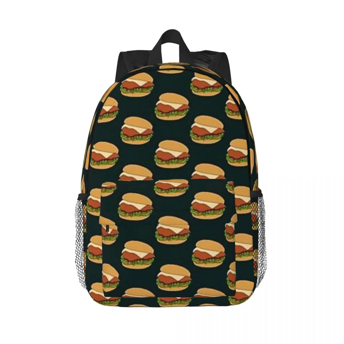 

Chick-fil-A Deluxe Chicken Sandwich Doodle Fashion Children Backpack School Bag Kids Boys Girls Kindergarten Student Schoolbag