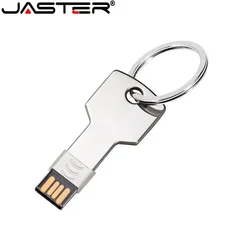 JASTER Metalen Mini USB Flash Drive 128 GB 64GB 32GB pendrive Cle USB Flash Stick Pen Drive  4gb16gb 32gb 64gb 128gb USB Stick