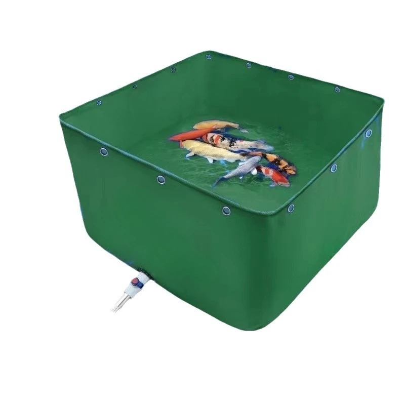 Large fish ponds outdoor water-filled tarpaulin waterproof cloth for household water storage tanks, knife-resistant scrape