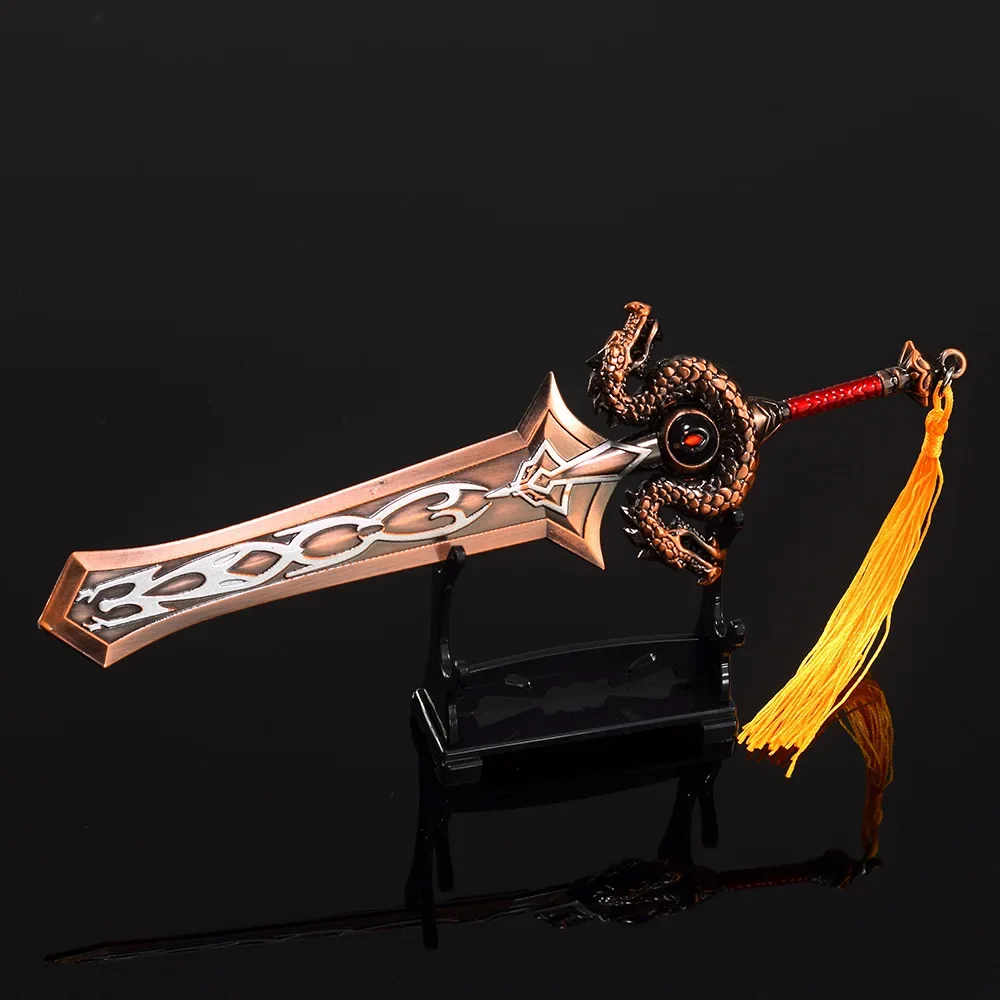 World of Warcraft Game Weapon Nefarian Ashkandi Greatsword of The Brotherhood Metal Weapon Model Collection Christmas Gifts Toys