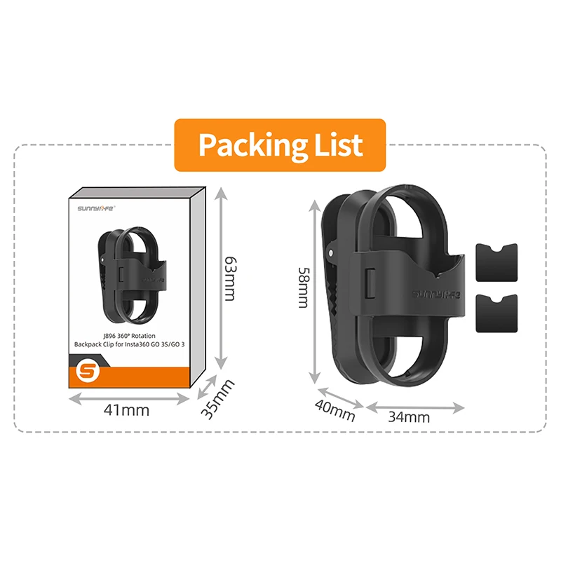 For Insta360 GO 3S/3 Camera Ca - Travel Vlog Accessories ulasan dan harga