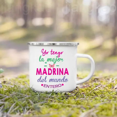 मेरे पास पूरी दुनिया में सबसे अच्छी गॉडमदर और गॉडफादर हैं प्रिंट एनामेल कॉफी मग ड्रिंक्स कप कैम्पिंग मग जन्मदिन छुट्टी उपहार 8 best sales शिक्षक कप - №3
