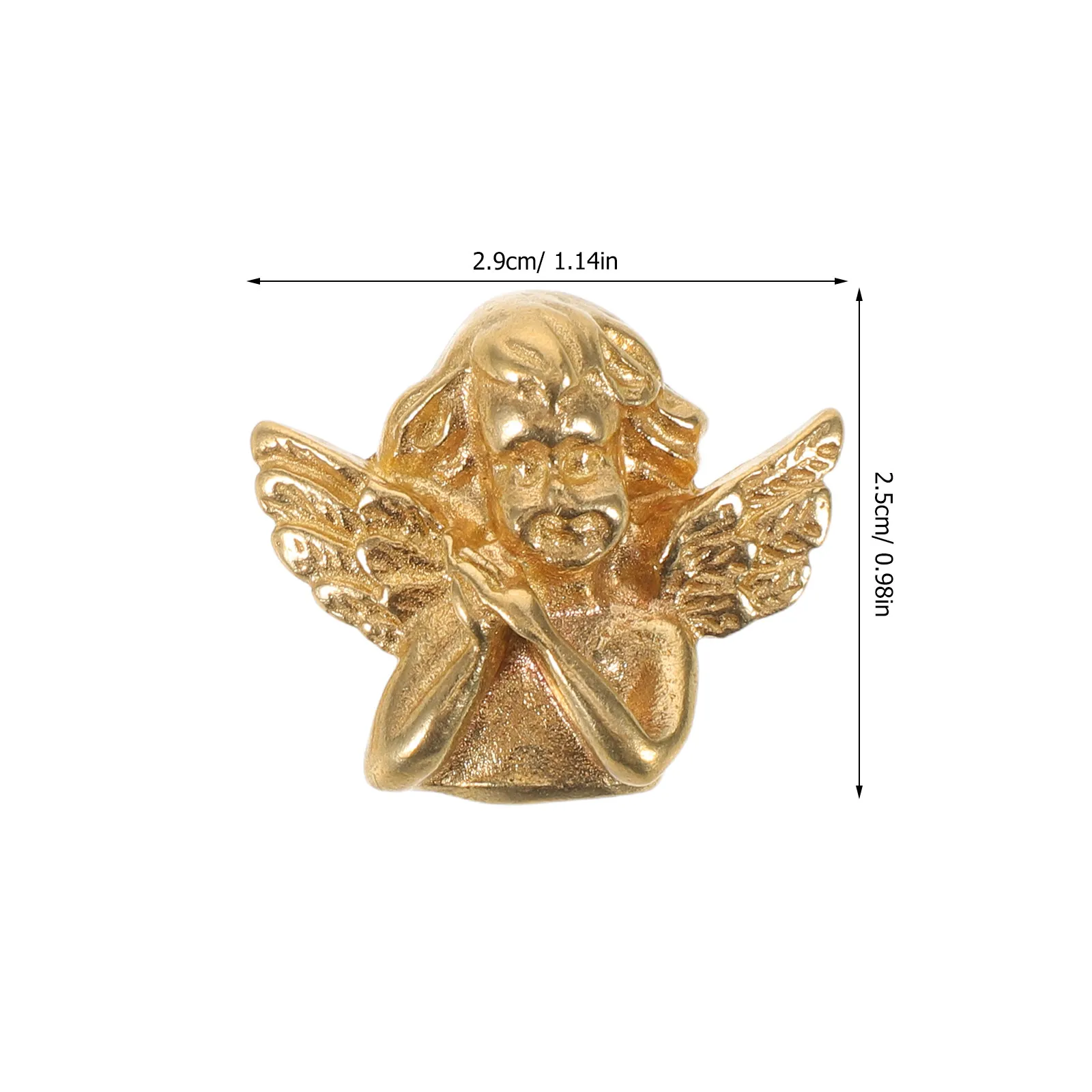 1Set Handmade Metal Angel Drawer Pulls Cabinet Handles for Kitchen Cabinets Wardrobe Dresser Cupboard Modern Vintage Boho