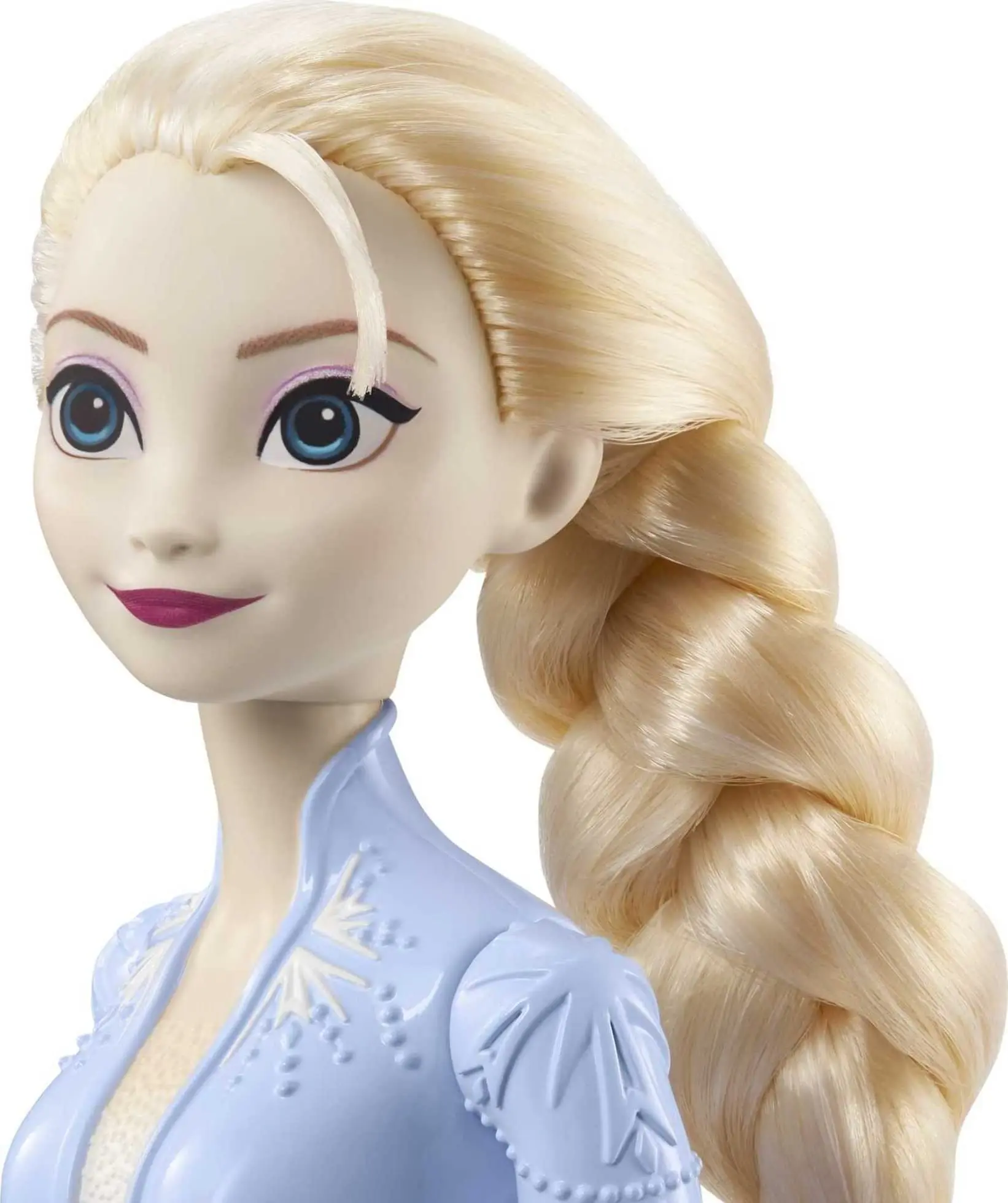 Original Disney Cartoon Frozen Elsa Anna Figure Princess Doll Toys Princess Dress Toys for Girls Movie Character Birthday Gifts