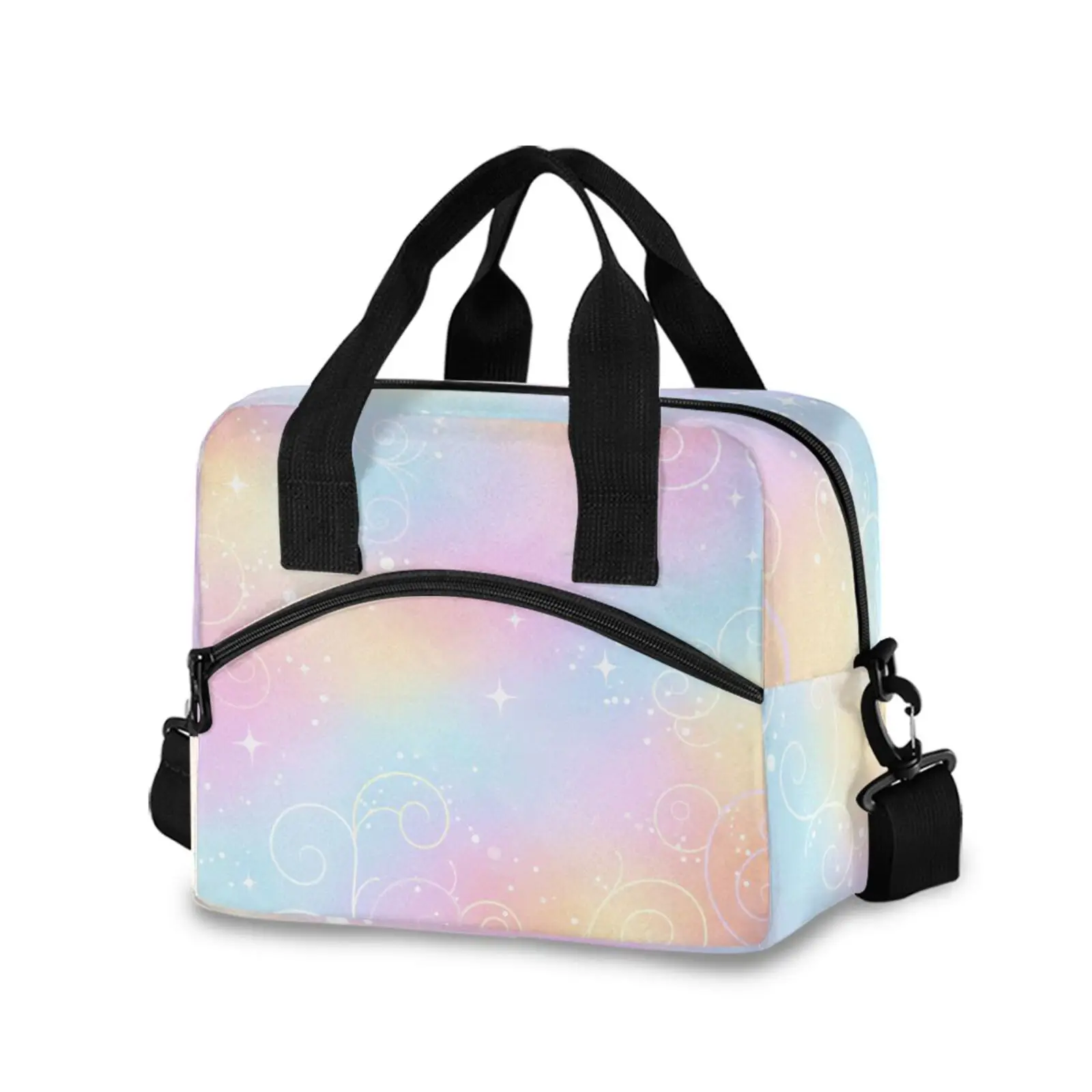 Women Men Lunch Box Tote Bag Food Fresh Thermal Insulated leopard Lunch Bags Cooler For Boys Girl Kids School Picnic Bento Bag