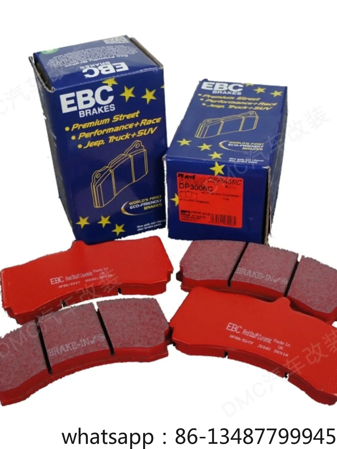

The UK EBC brake pad performance is suitable for all AP5200/9200/9440/7600 models with green, red, and yellow skins