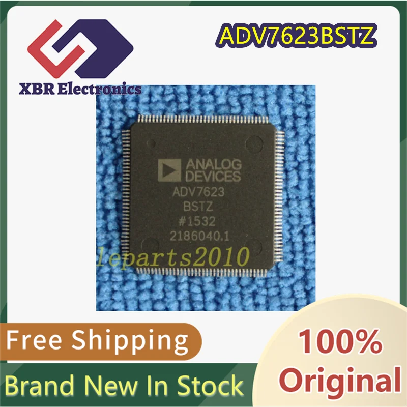 (2/10 piece) ADV7623BSTZ ADV7623 LQFP-144 Transceiver Port Switching Chip Brand New Authentic Product In Stock