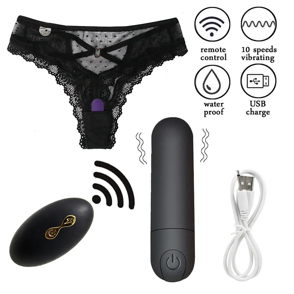 تهتز سراويل للنساء البظر تحفيز الكبار رصاصة الملابس الداخلية مجموعة الاستمناء G بقعة هزاز للمهبل للنساء لعبة الجنس #2