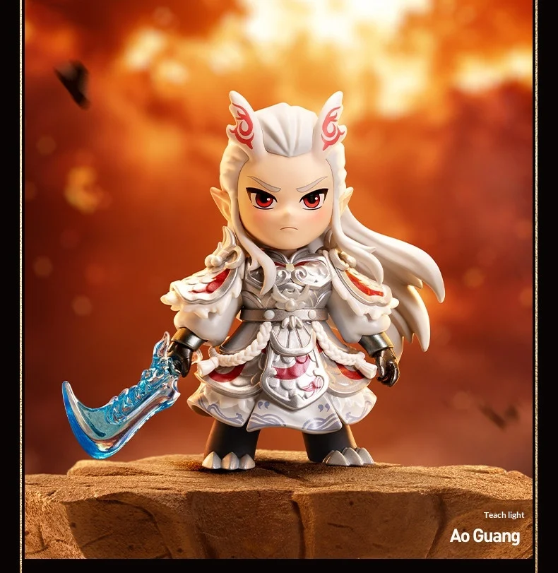 Echte POPMART Ne Zha The Devil's Sea Classic Character Series Figur Blind Box Anime Desktop-Dekoration Ornament Geschenk für Sammler – Detail 10