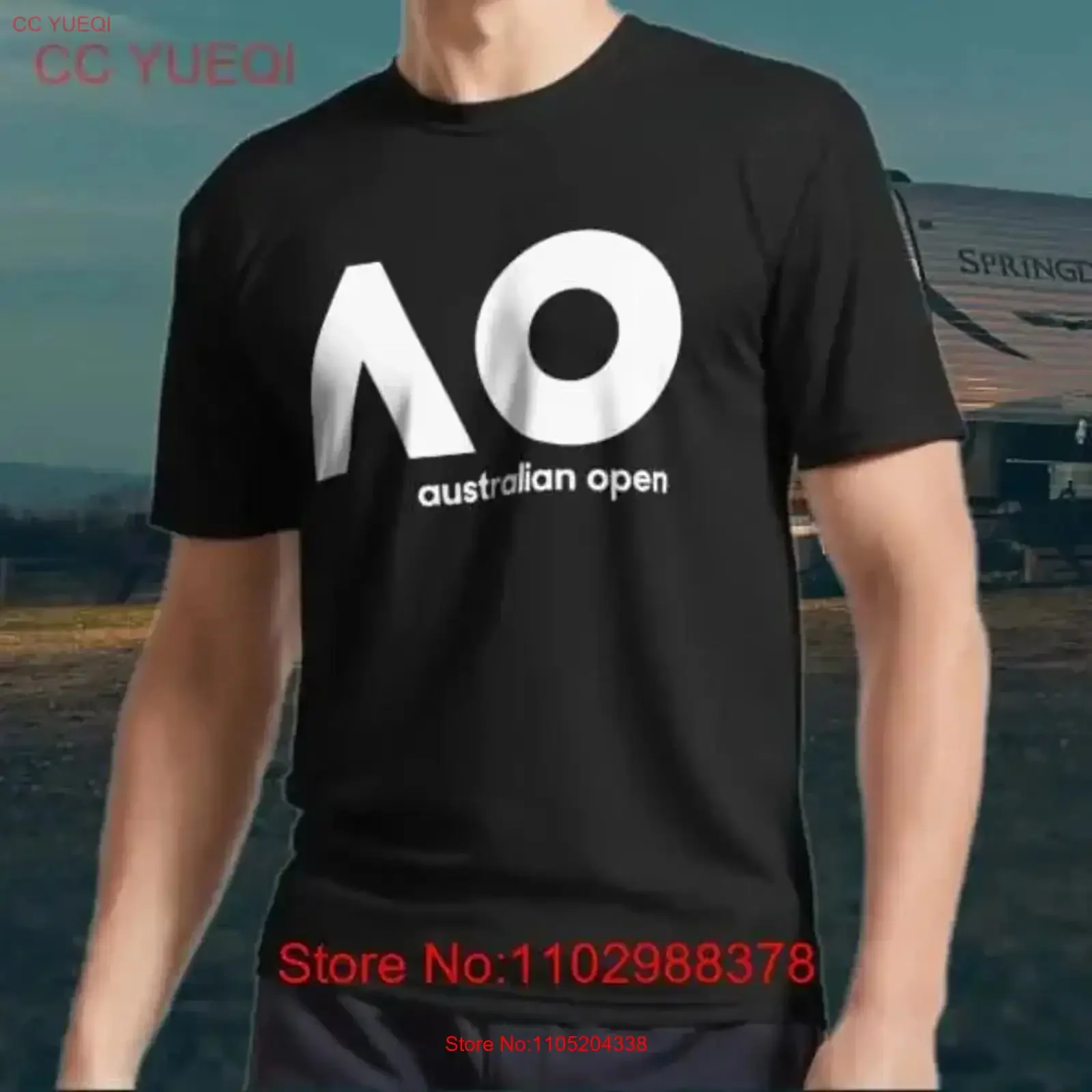 

Australian Open 2021 Active Logo T Shirt Funny Size S to 5XL vintage Washed Breathable Stylish Slightly designer clothes