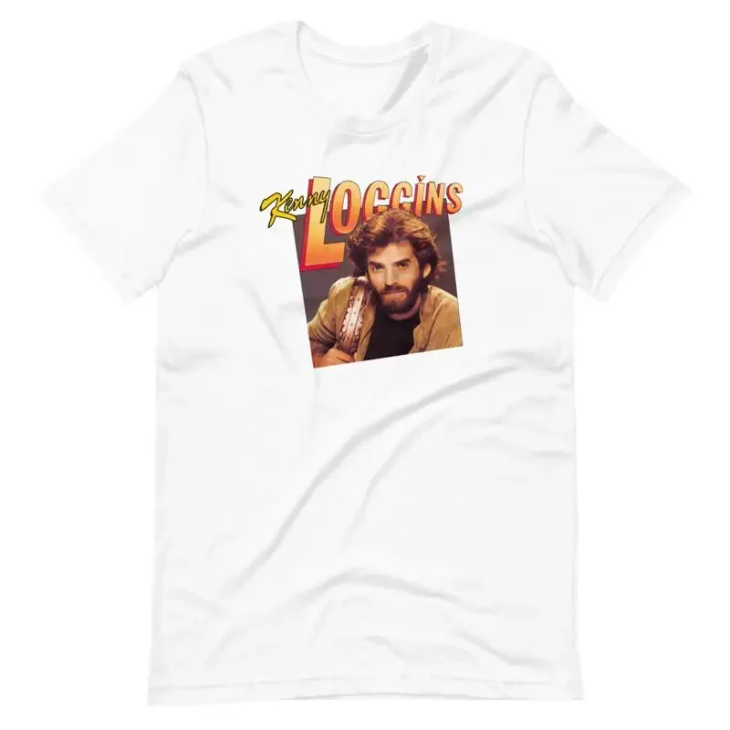 Kenny Loggins Vintage 90S Style Fan Art T Shirt