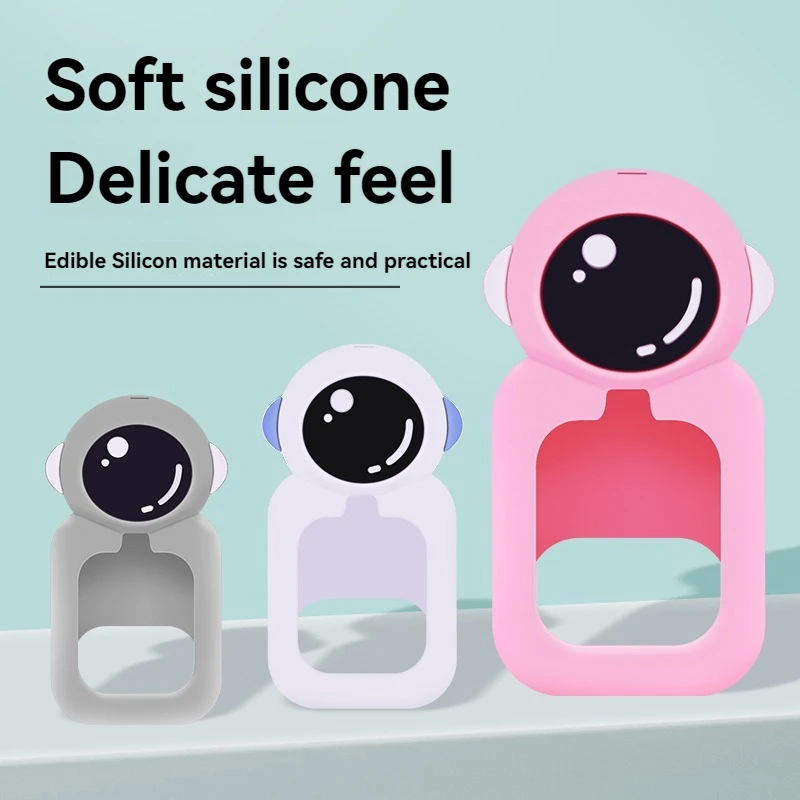 حافظة واقية للساعة مقاومة للماء مناسبة لساعات الهاتف وساعة الأطفال المصنوعة من السيليكون والرقبة معلقة وآمنة ومتينة