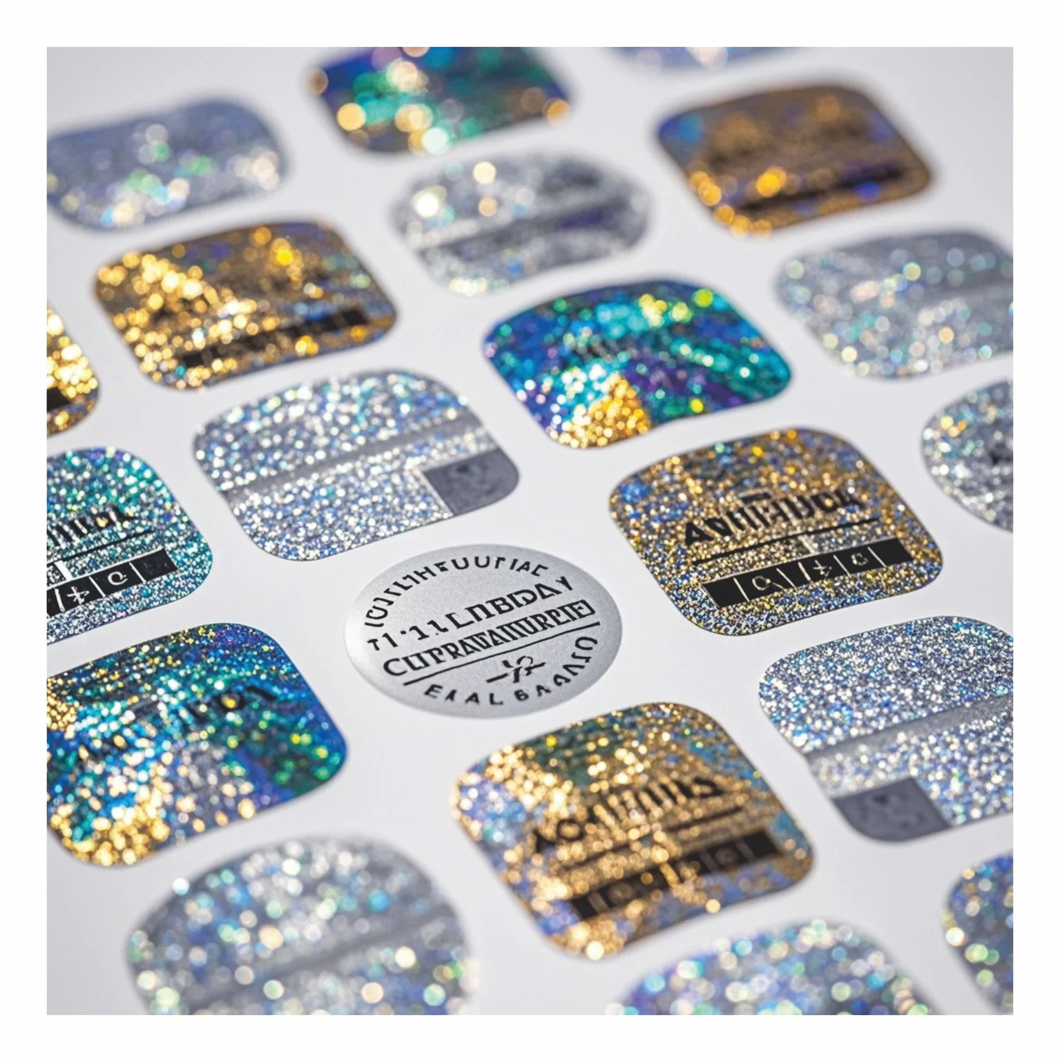 Brand New Hologram Security Sticker Printing In High Quality Machine Printing Sticker With High Quality