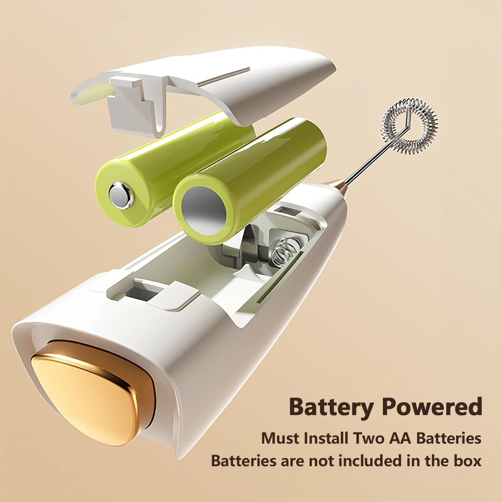 미니 음료 믹서 전기 핸드헬드 우유 거품기 커피 라떼 카푸치노에 적합 이상적인 선물 선택