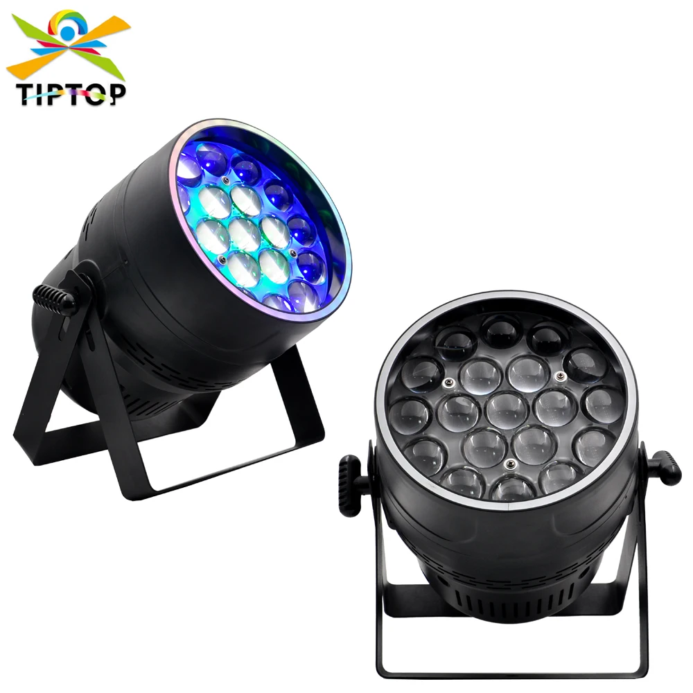 

Plastic Shell 19x12W RGBW 4IN1 Color Led Zoom Par Light High Power Spot Wash 2IN1 Indoor Design Power Con TP-P84B