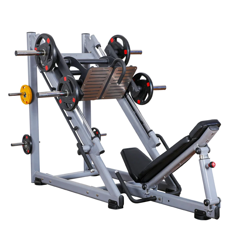 

Commercial Gym Fitness Equipment Sports Plate Loaded Free Weight Leg Press Sports 45 Linear Leg Press Machine