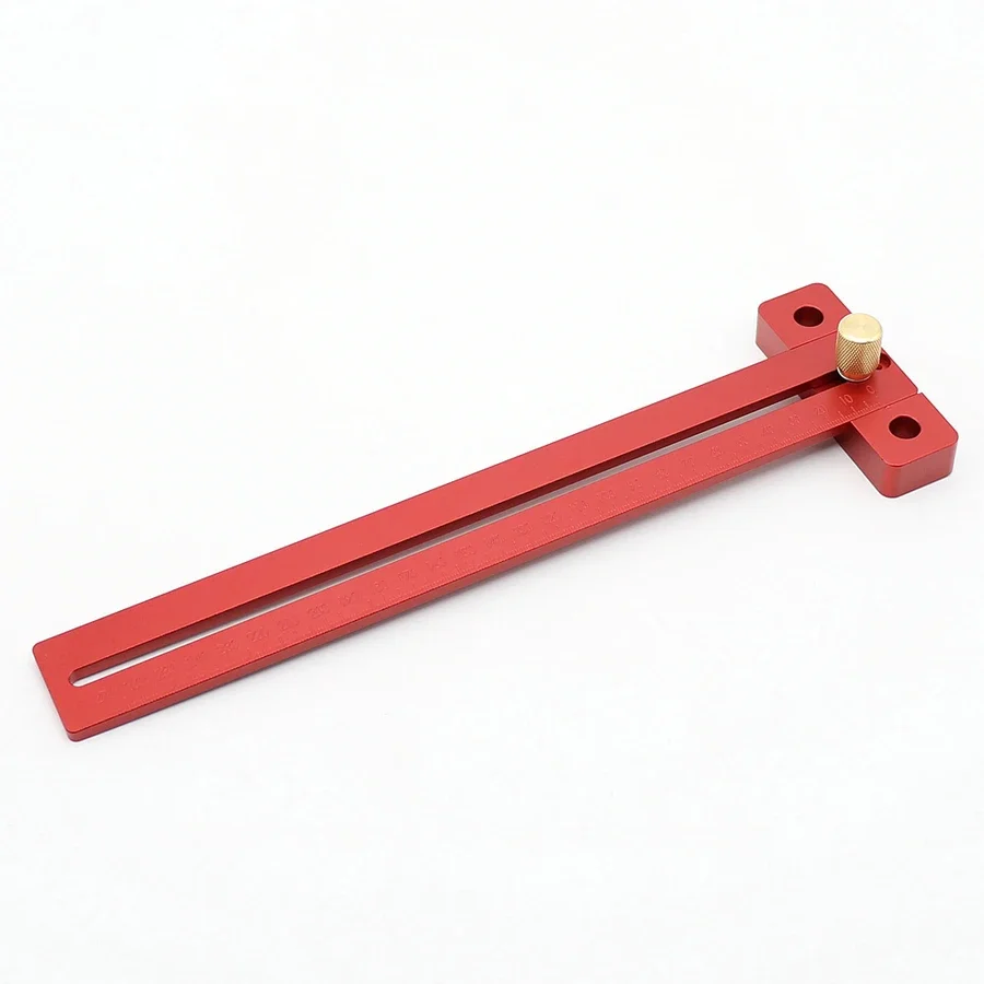 270mm Woodworking T-type Scriber Tool Crossed Ruler Measurement Marking Tool