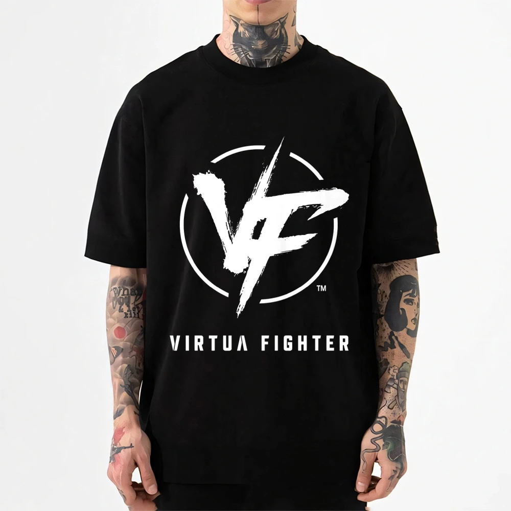 Camiseta Clásica Estilo Japonés Virtua Fighter, Ropa Urbana de Alta Calidad para Hombre y Mujer, Nueva Camiseta de Algodón para el Verano 2026