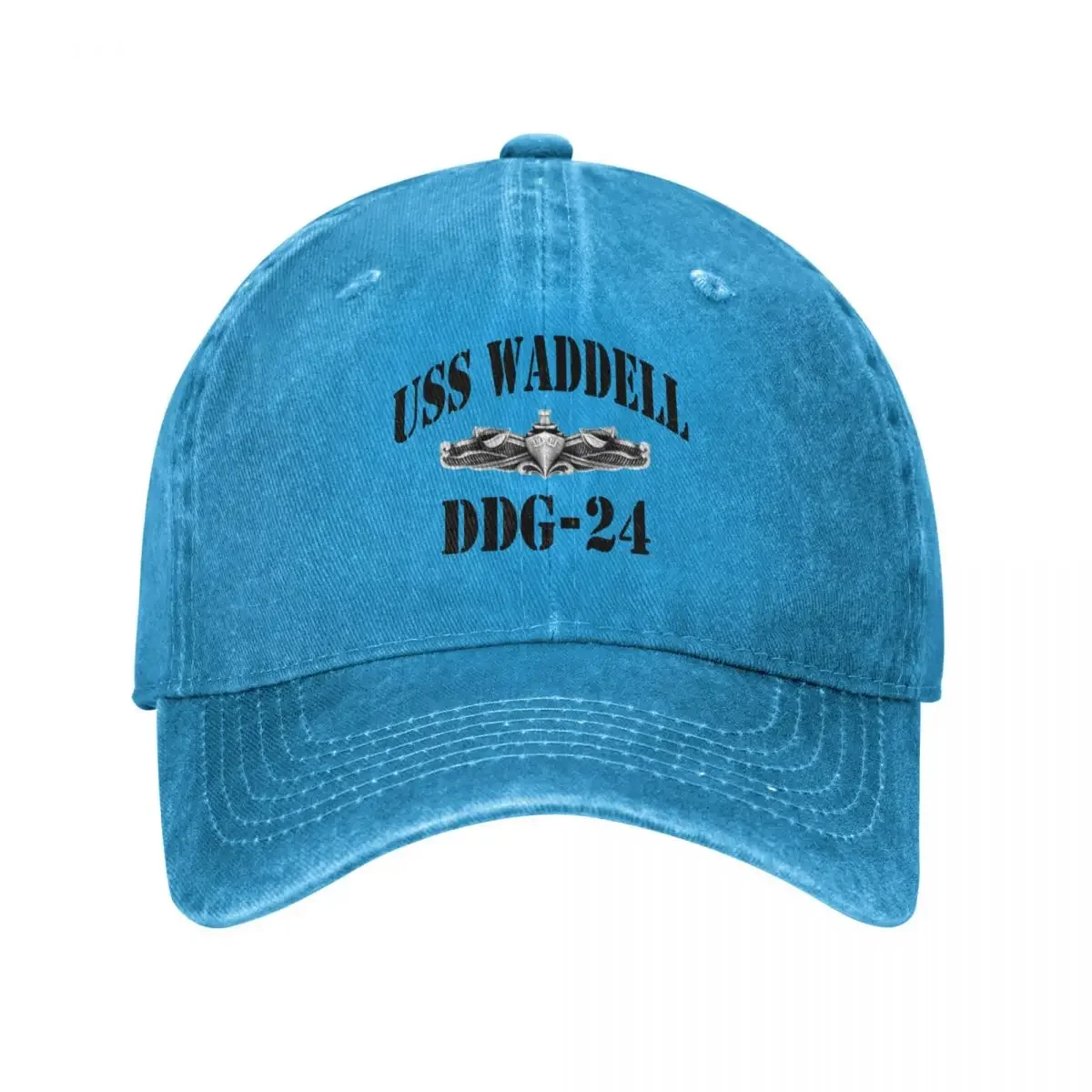 USS WADDELL (DDG-24) SHIP'S STORE Baseball Cap Christmas Hat New Hat fishing hat Trucker Hats For Men Women's