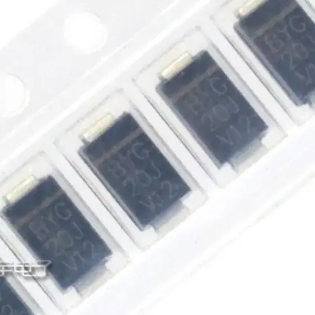 100piece BYG21M-E3/TR DO-214AC BYG21M BYG21K BYG21K-E3/TR BYG20D BYG20G BYG20 YoinnovaTi