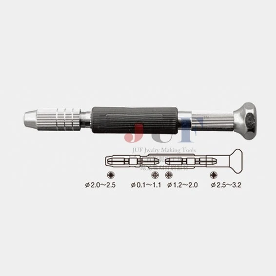 Japanese High-precision Manual Cable Nozzle Fixture Hand Twist Drilling Cable Nozzle Single Head Cable Manual Drilling Tool