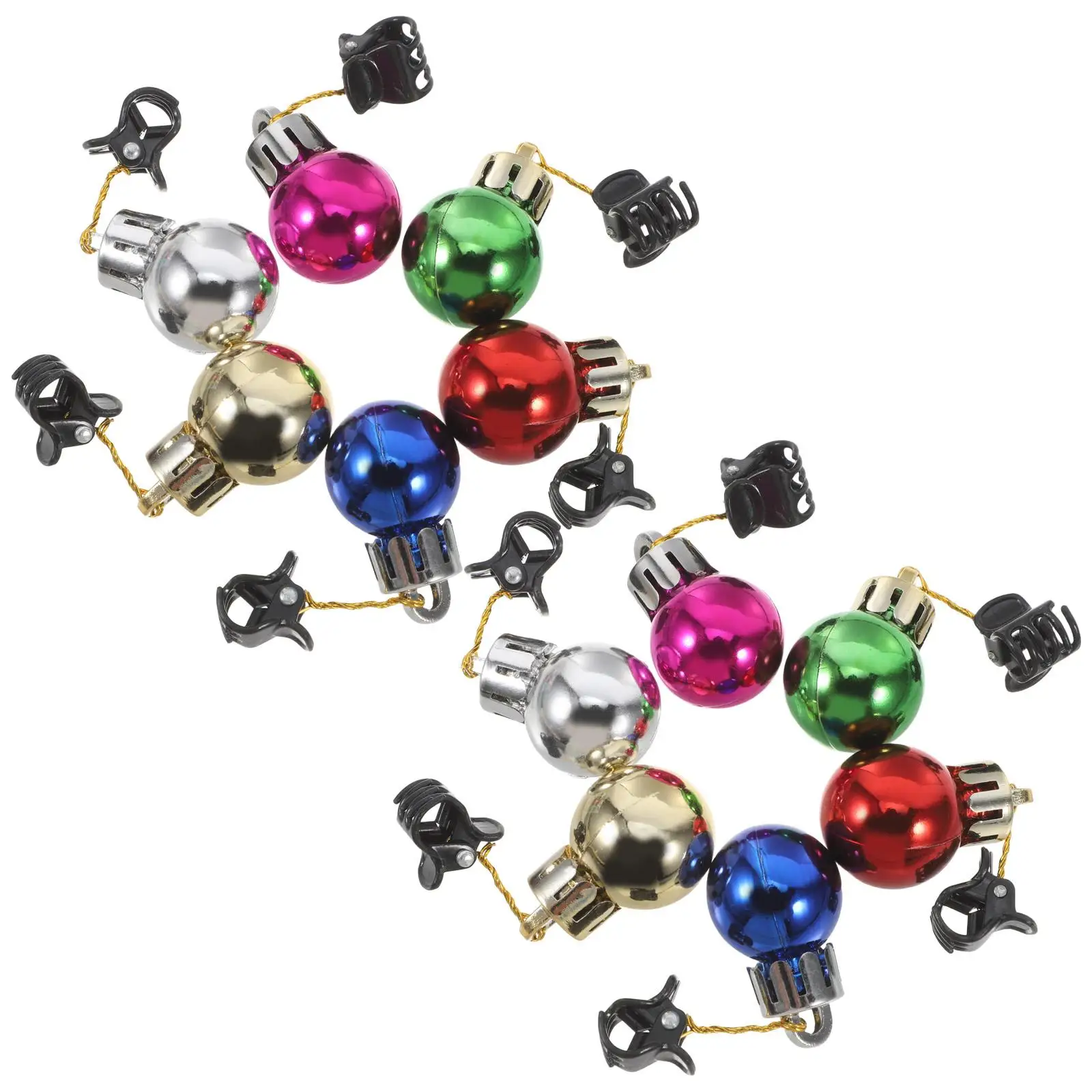 

Hanging 50Pcs Party Birthday Clip Decors Clip naments Beard Christmas Decoration Clips Christmas Beard Clips