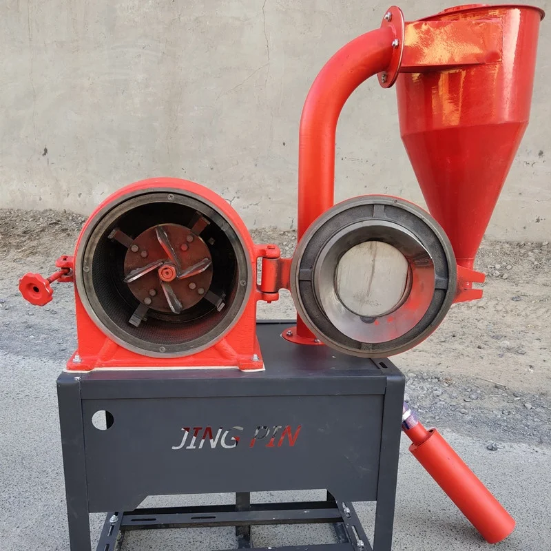 Agriculture High Capacity Electric Corn Flour Maize Mill Milling Rice Pepper Grinding Hammer Mill Maize Crusher Machine