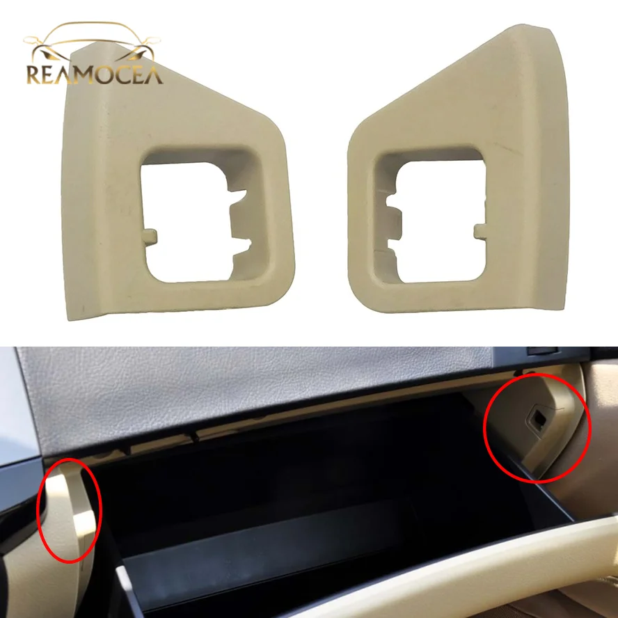 Reamocea 1Pc Passenger's Side Buckle Clip Lock Bracket Of Instrument Panel Storage Box Left/Right Fit For Toyota REIZ 2005-2009