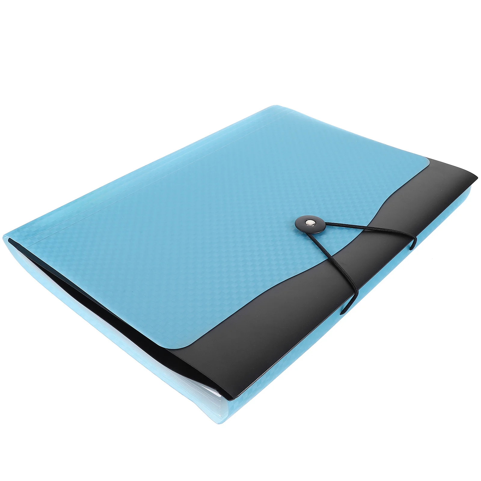 

Folder Document Organiser Multiple Pockets Organizer Expandable for Documents Office File Blue Travel
