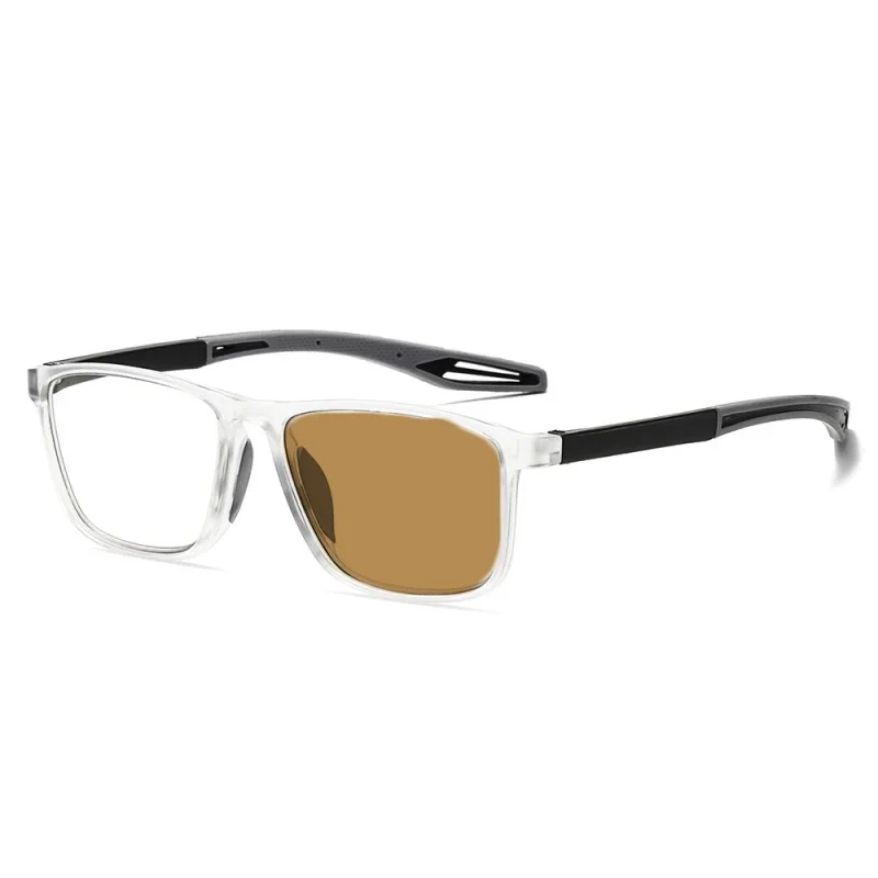 Retro TR90 Rahmen Photochrome Lesebrille Frauen Männer Trendy Presbyopie Brillen Vintage Verfärbung Sonnenbrille 0 + 1,0 + 4,0
