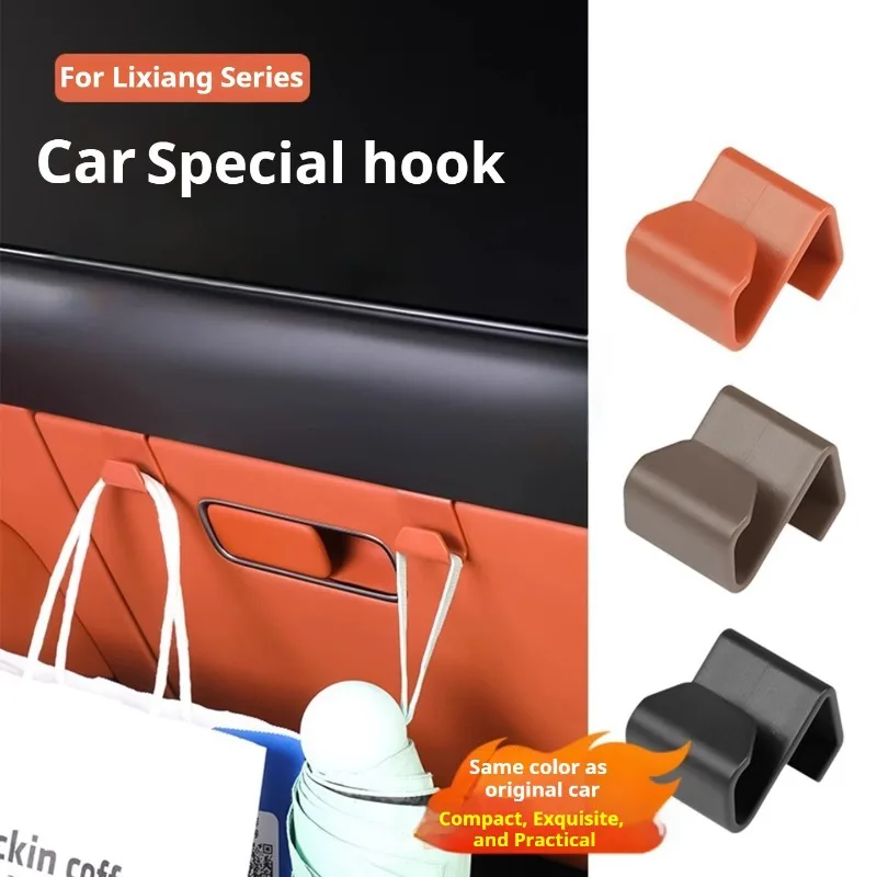 

Для Li Lixiang L6 L7 L8 L9 I8 MEGA Автомобильные крючки для перчаток, ведущие идеальные автомобильные складные крючки для спинки заднего сиденья, крючки для хранения, аксессуары