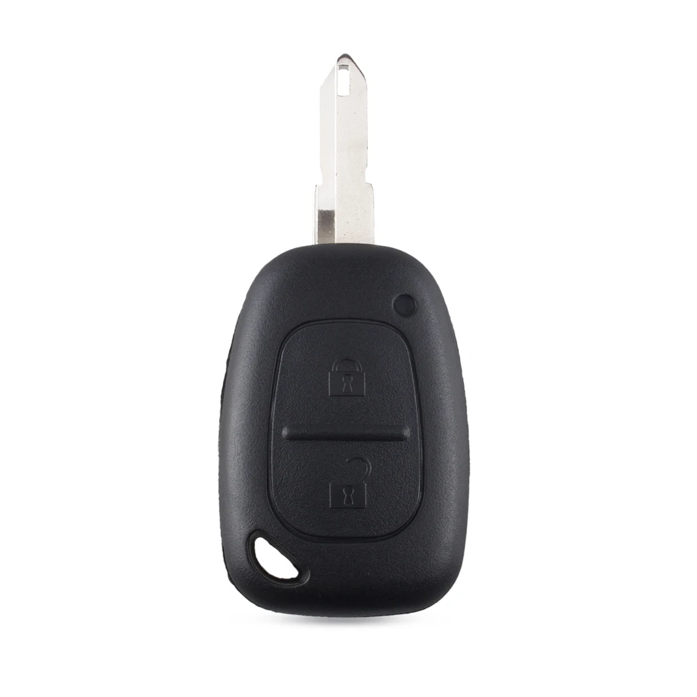 KEYYOU boîtier de clé à distance 2 boutons pour Renault Opel Vauxhall pour Nissan Vivaro trafprimastar