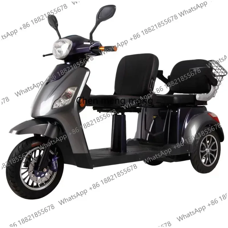 A178  High Quality Trike Motorcycle Elderly   Motorcycle Pansserger 3 Wheel Electric Tricycle for Adult