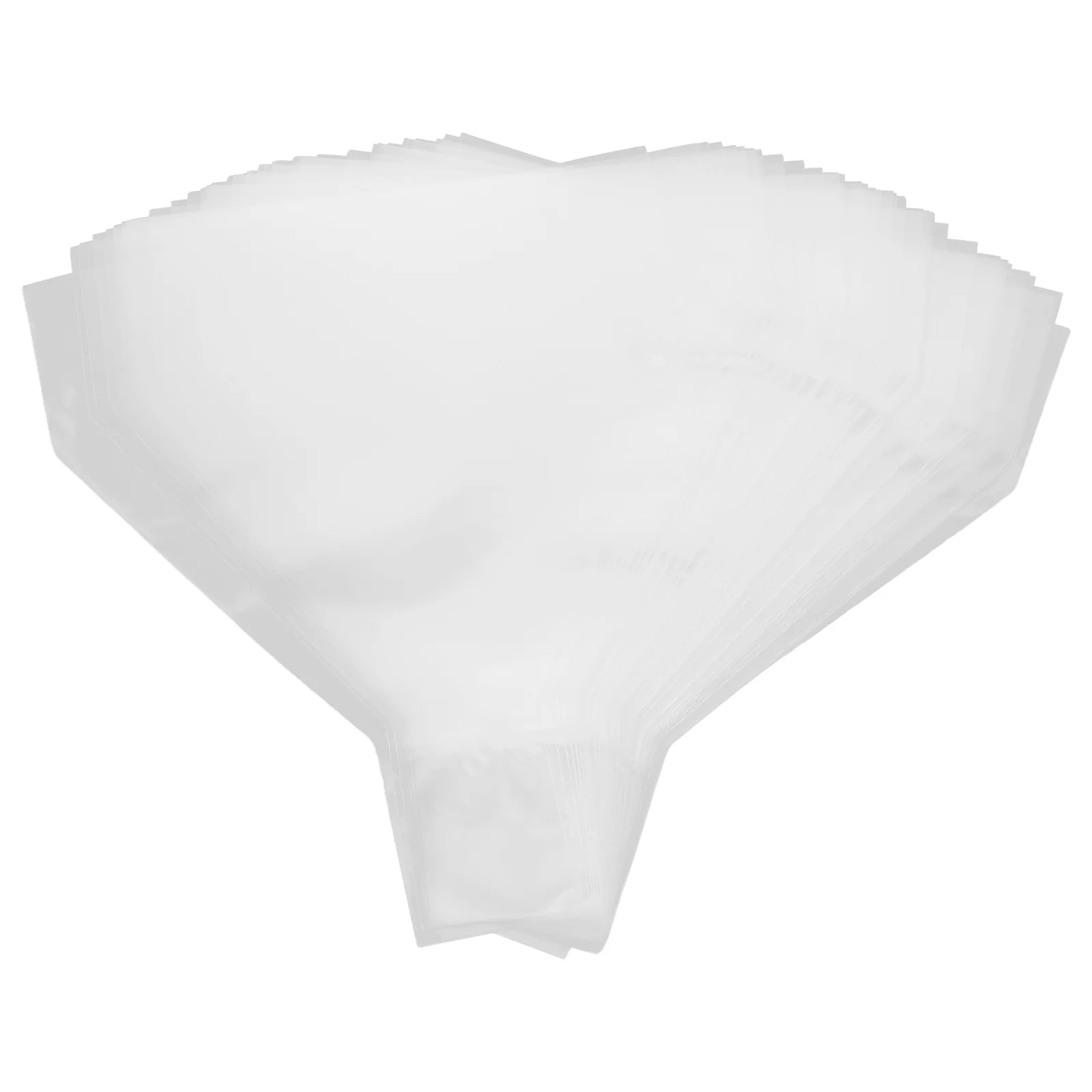 

50Pcs Food Grade Onigiri Rice Ball Bags Transparent Microwavable Easy Open Design Portable for Lunch Picnic Camping Disposable