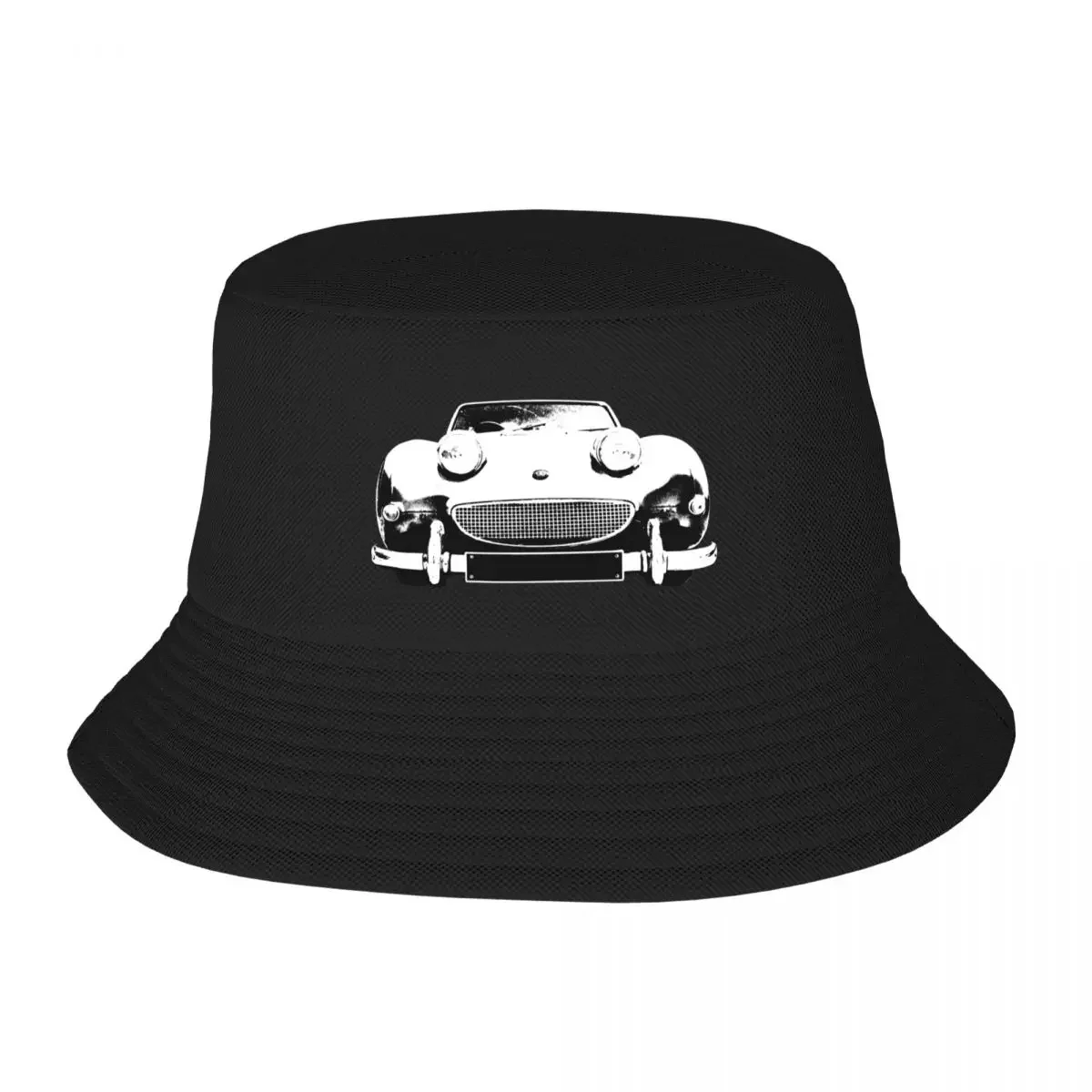 Austin Healey Sprite British 1960s classic car monoblock black and white Bucket Hat tea Hat Visor party Hat Men Hats Women's