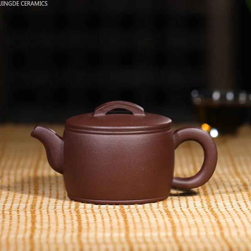 

150ml Retro Teapot Kiln Change Filter Tea Pot Customized Tea Set Gifs Household Teaware Accessories Tieguanyin Drinkware