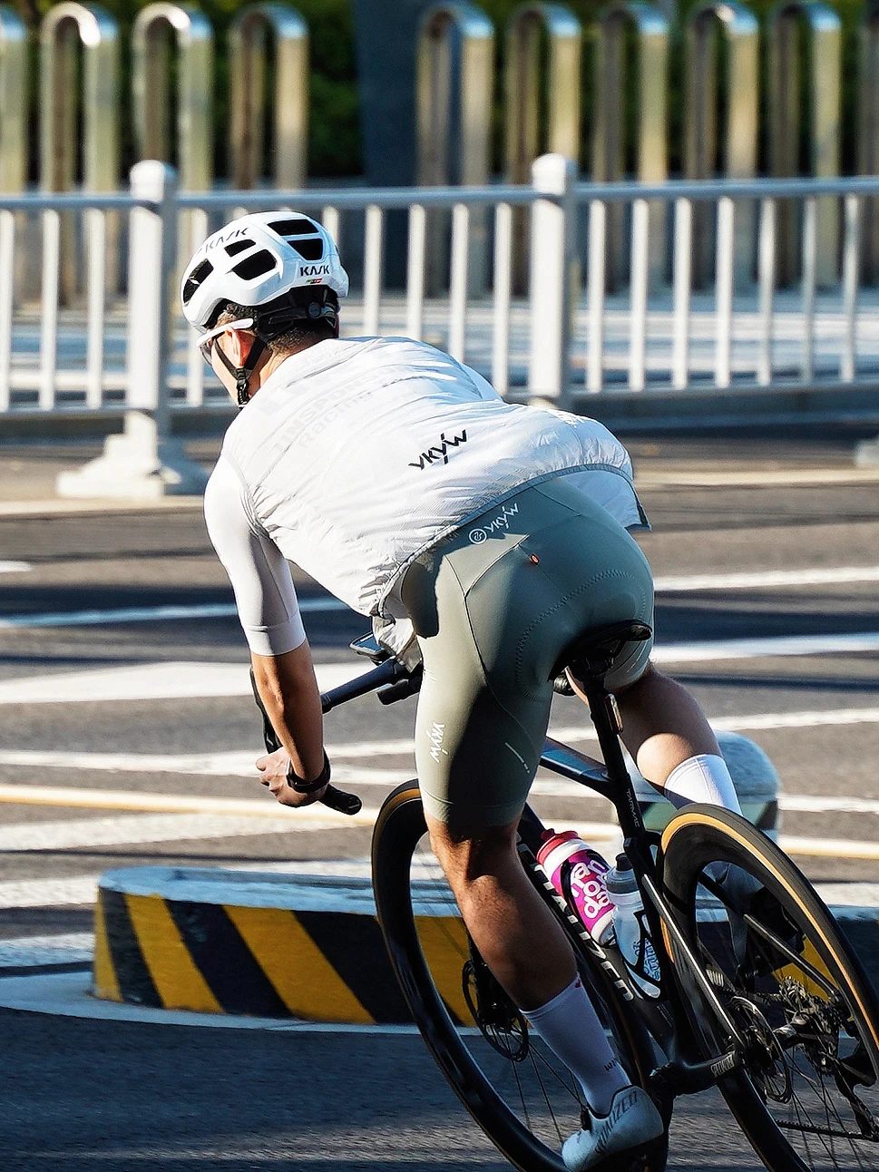 YKYWBIKE 2026 Herren Radfahrweste Wasserabweisend Winddicht Atmungsaktiv Leicht Ärmellose Weste Rennrad Fahrrad Windbreaker – Detail 11