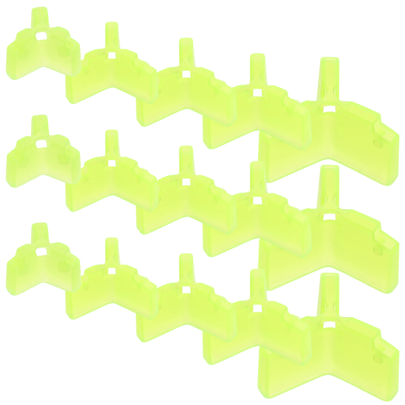 

100pcs Yellow 1#2#3#4#5# Fishing Hook Safety Treble Covers Anti Scratch Bonnet Durable Cap For Hooks Protectors