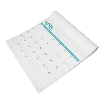 Orari Magnete da frigorifero Calendario da parete Frigorifero magnetico Ufficio 2025 Pianificatore mensile Agenda Calendari di carta