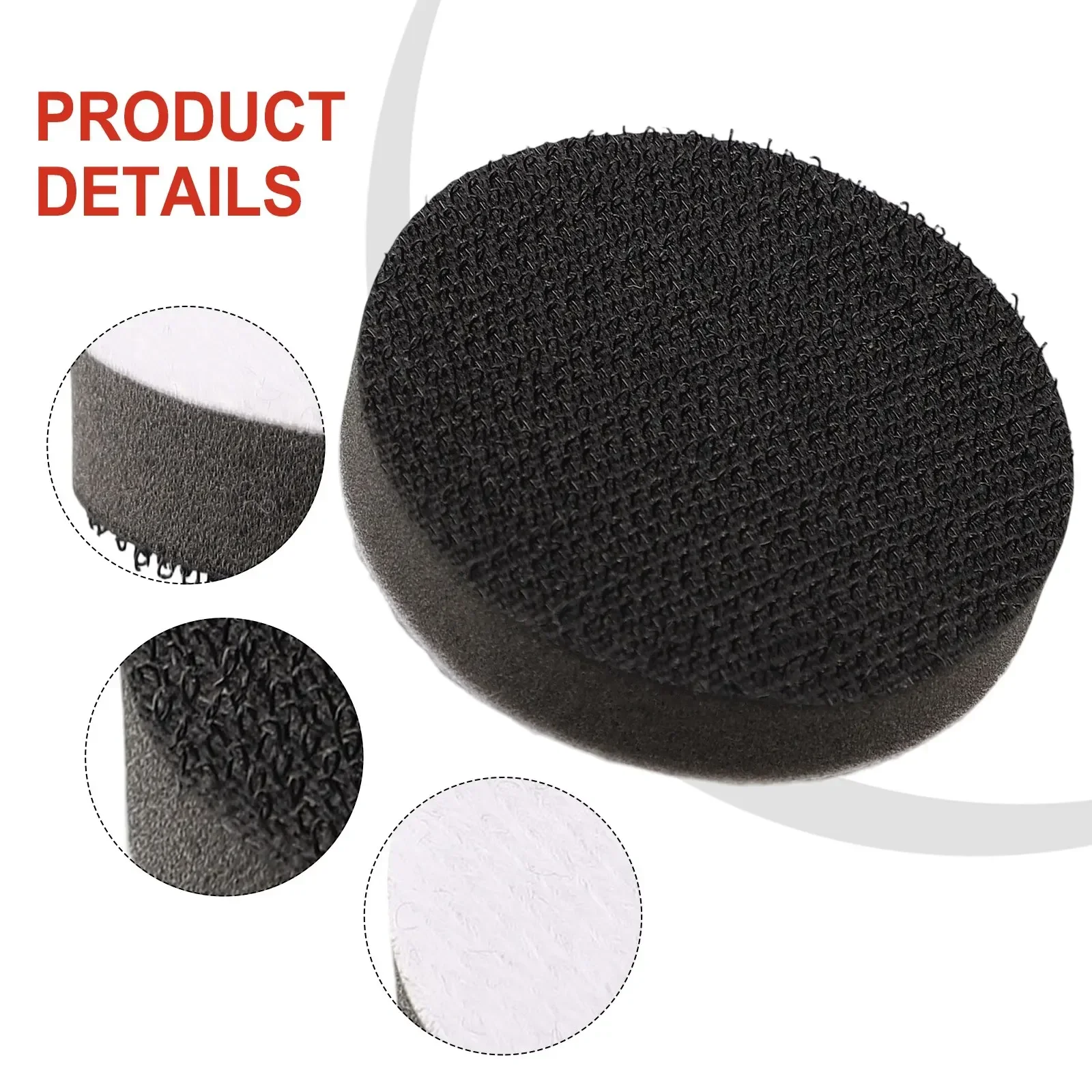 Novos móveis e diy almofada de buffer de alta qualidade 2/3/4/5/6 polegadas acessórios de ferramenta de ar esponja macia branca e preta