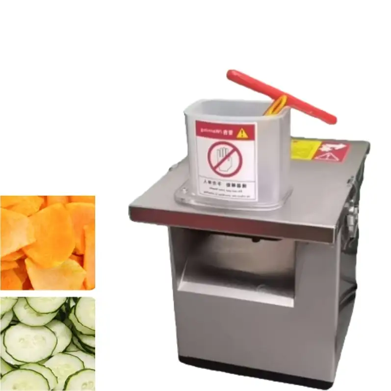 Stainless Steel Multifunctional Vegetable Cutter, Commercial Slicing Shredding Dicing Machine for Restaurant