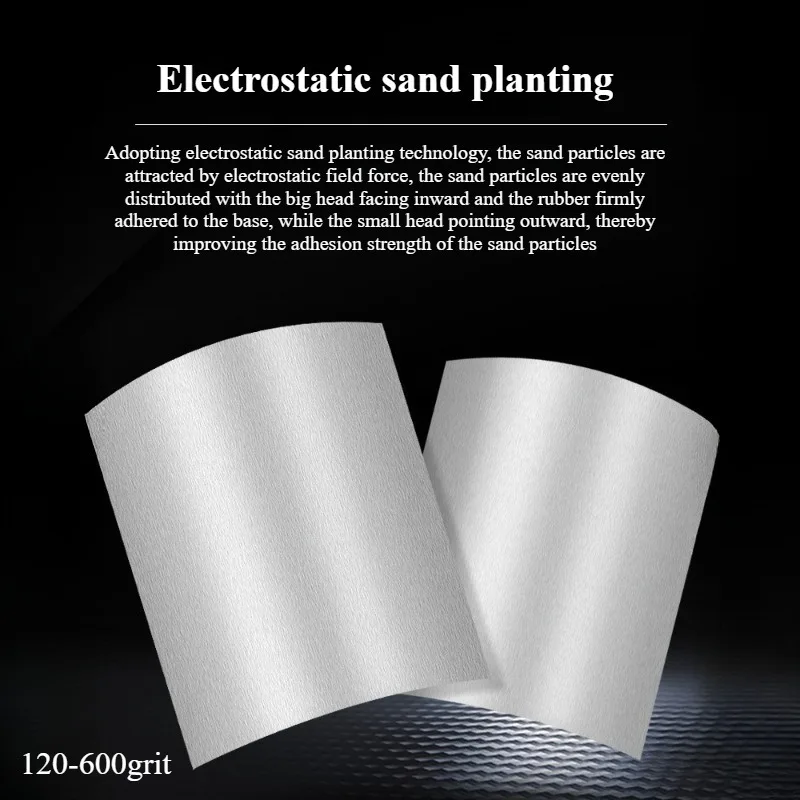 120 -600 Grit Dry Sandpaper Electrostatic Sanding Paper for Woodworking Furniture Finishing