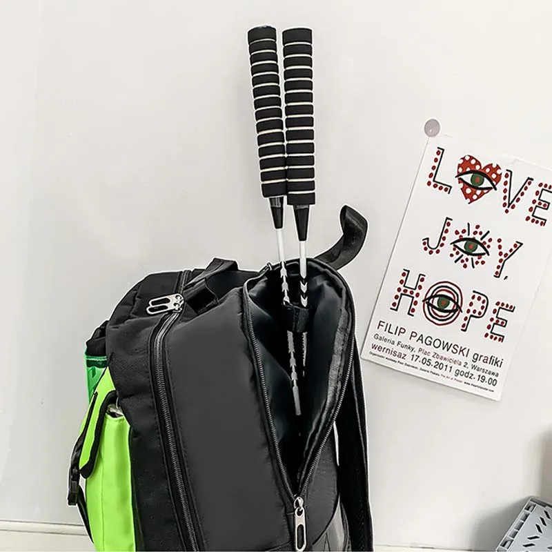 Portable Men Women Badminton Racquet Backoack Shoes Compartment Badminton Tennis Bag High Quality 2R Badminton Rackets Backpack